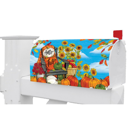 Fall Adirondack Mailbox Cover