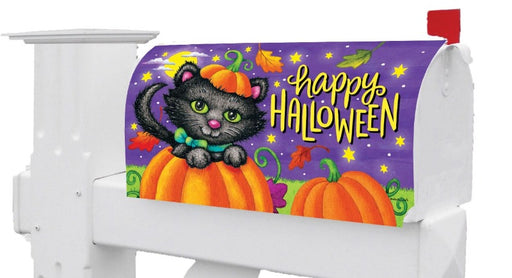 Halloween Cat Mailbox Cover