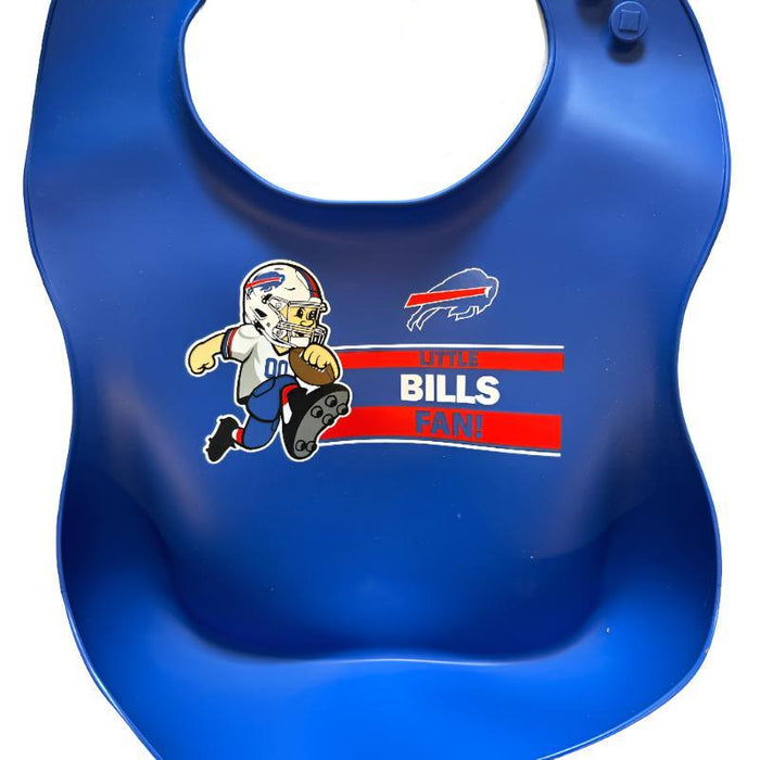 Buffalo Bills Little Fan Silicone Bib
