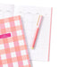 Snap Cap Pen - Colorblock Pink