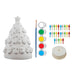6" Light Up Plaster Christmas Tree DIY Kit