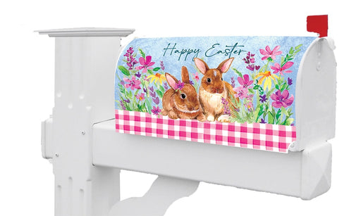 Sweet Bunnies Mailbox Cover