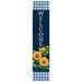 Sunflowers on Blue Plaid Yard Expression