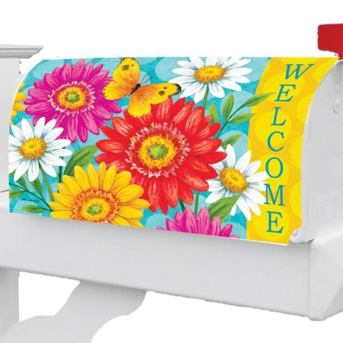 Happy Gerberas Mailbox Cover