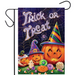 Trick or Treat Pumpkins Garden Flag