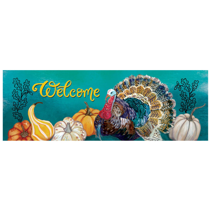 Teal Turkey Signature Sign