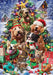 Cats & Dogs Christmas Tree Flag