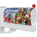 Cats & Dogs Christmas Tree Mailbox Cover