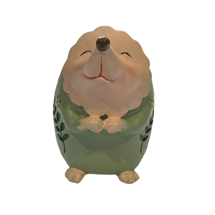 Springtime Friend Hedgehog Figurine