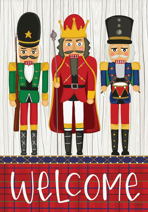 Nutcrackers Garden Flag