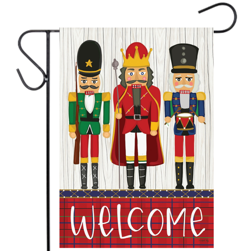 Nutcrackers Garden Flag