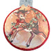 Joy Retro Christmas Deer Ornament