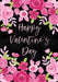 Valentine Floral Decorative Flag