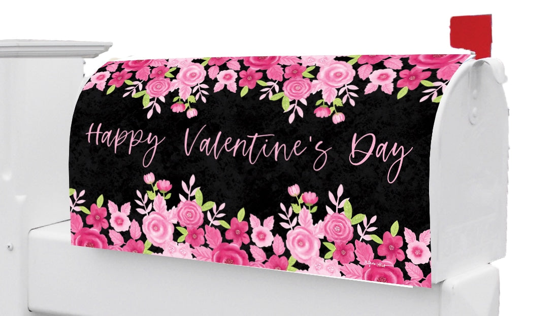 Valentine Floral Mailbox Cover