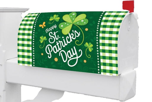 St. Pat's Check Mailbox Cover