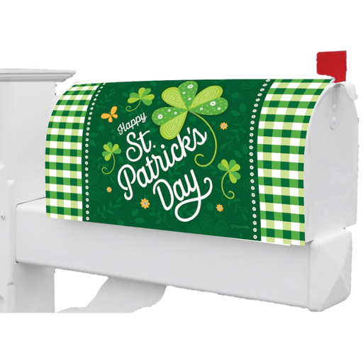 St. Pat's Check Mailbox Cover