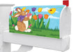 Tulip Bunnies Mailbox Cover