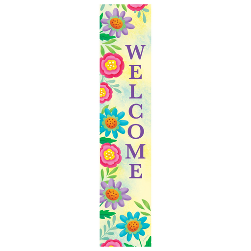 Pastel Floral Welcome Yard Expression