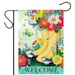 Daisy Boots Garden Flag