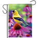 Goldfinch Glory Garden Flag