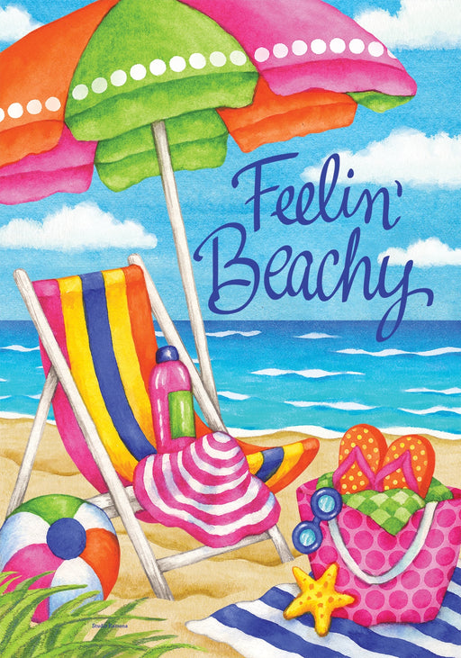 Feelin' Beachy Decorative Flag