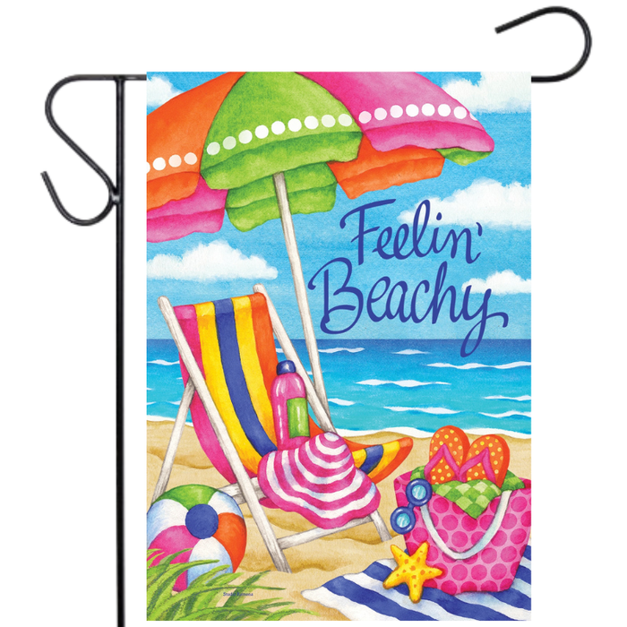 Feelin' Beachy Garden Flag