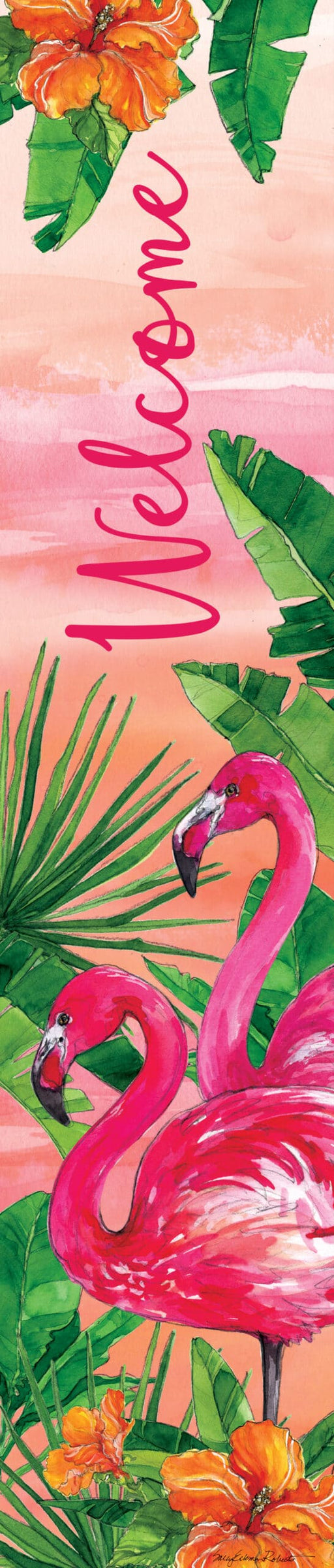 Flamingo Sunset Yard Expression