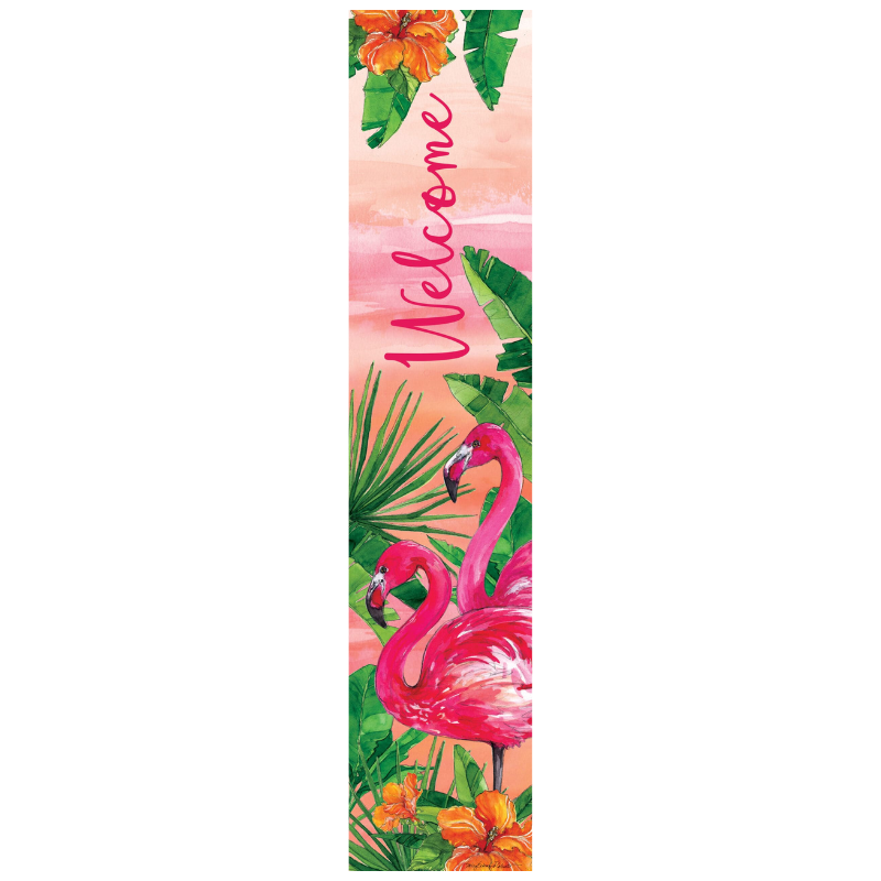 Flamingo Sunset Yard Expression