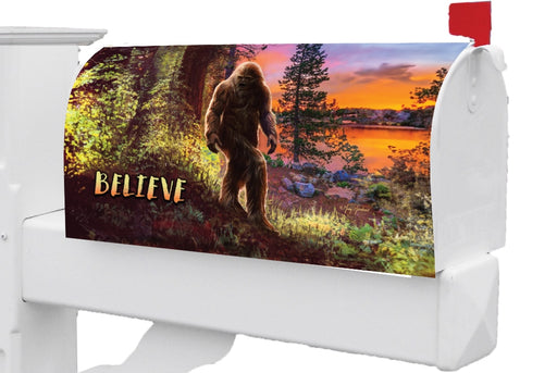 Bigfoot Believe Mailbox Cover