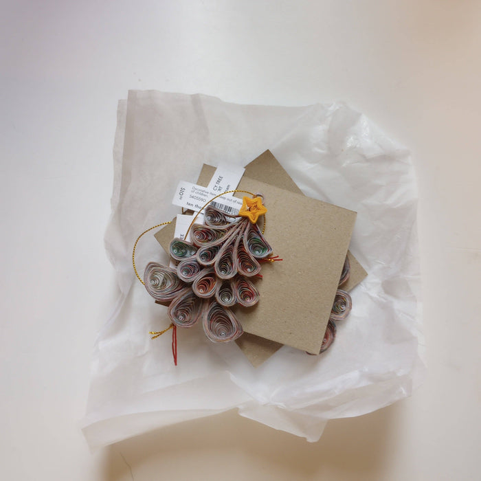 Fancy Tree Quilled Paper Ornament