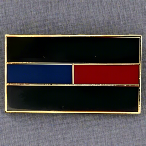 Thin Red & Blue Line Lapel Pin 2025