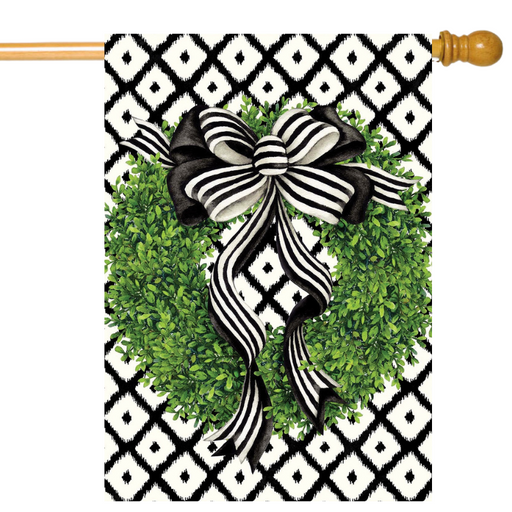 Sophisticated Stripe Banner Flag