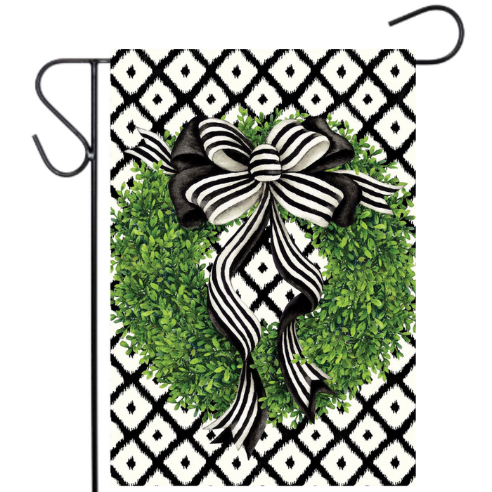 Sophisticated Stripe Garden Flag