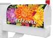 Vibrant Mums Mailbox Cover