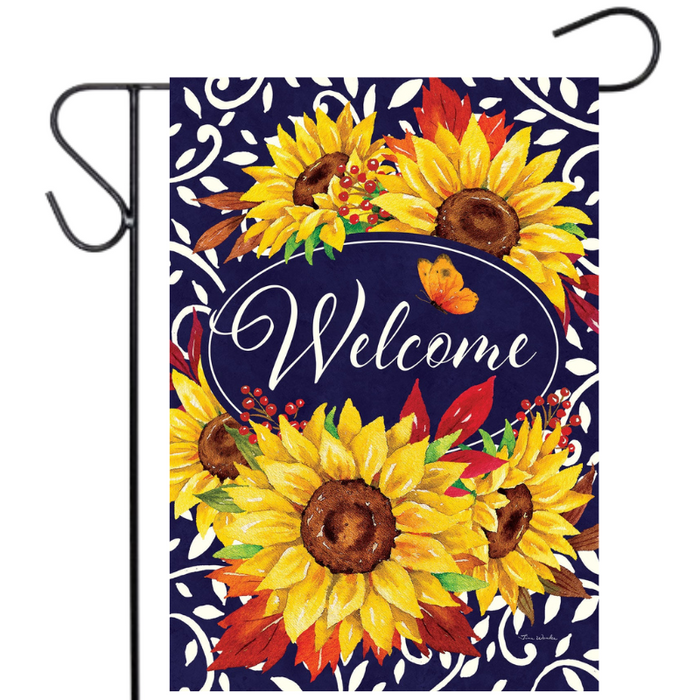 Sunflower Panel Garden Flag