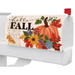 Hello Fall Pumpkin Mailbox Cover