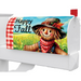 Scarecrow & Pumpkins Mailbox Cover