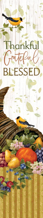 Thankful, Grateful Cornucopia Yard Expression