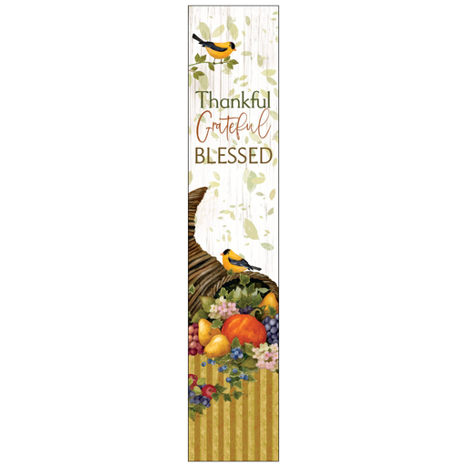 Thankful, Grateful Cornucopia Yard Expression