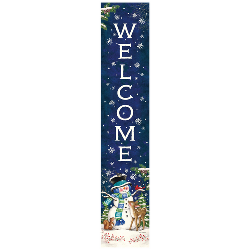 Woodland Snowman Yard Expression