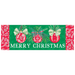 Red Christmas Ornaments Signature Sign