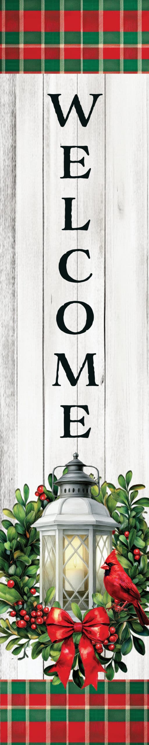 Cardinal Lantern Yard Expression