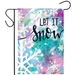Let it Snow Garden Flag