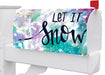 Let it Snow Mailbox Cover