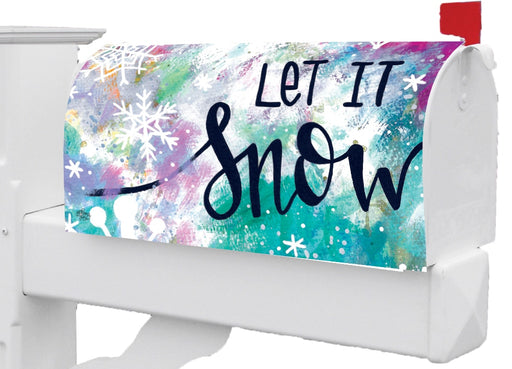 Let it Snow Mailbox Cover