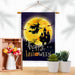 Witchy Halloween Banner Flag