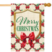 Christmas Bows Banner Flag
