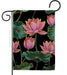 Oriental Lotus Garden Flag