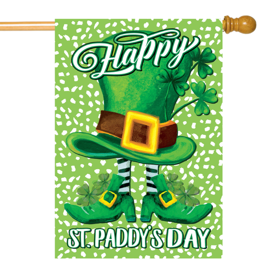 St. Paddy's Hat Banner Flag