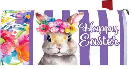 Floral Bunny Mailbox Cover